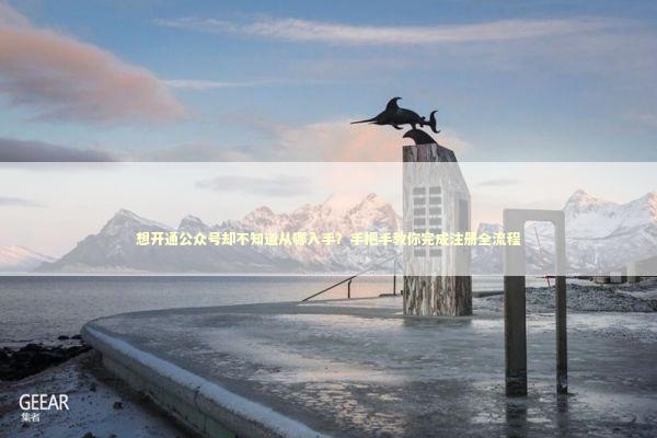 想开通公众号却不知道从哪入手？手把手教你完成注册全流程 IT技术